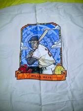 Willie Mays 24 3XL Retro Fanatics T-Shirt