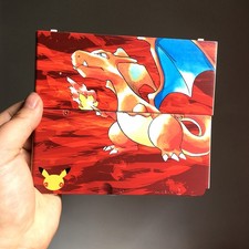 Nintendo New 3DS Cover Plates - Pokemon Anniversary Charizard Replacement shell