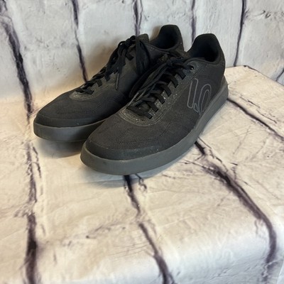 Used Adidas Five Ten Sleuth DLX Canvas mountain Biking Size 11 Mens Black GZ9865