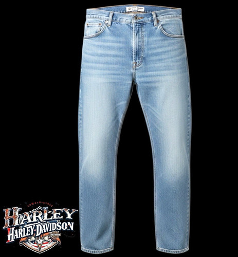 Harley Davidson Mens jeans 38 x 34 Genuine Motorcycle clothing for Harley Ride