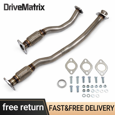Front Exhaust Flex Pipe Stainless Fits Explorer 3.5L EcoBoost 2013-2019