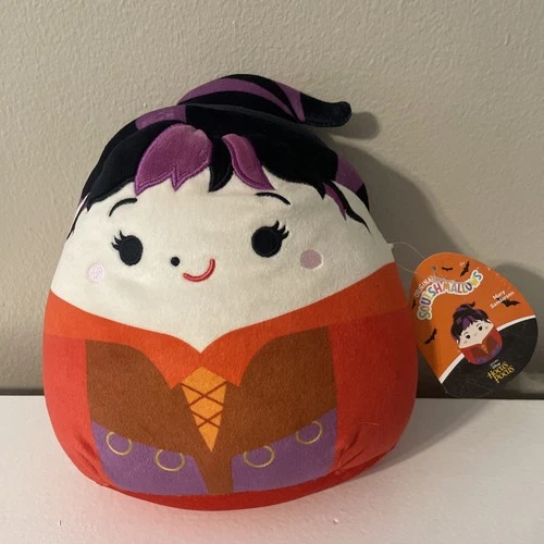 Squishmallows Disney Hocus Pocus Mary Sanderson Plush 6.5” NEW NWT Halloween!