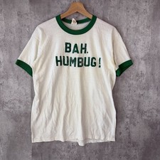 Vintage 70s Russell Athletic Ringer Tee Men  s XL , View Flaw In Pics