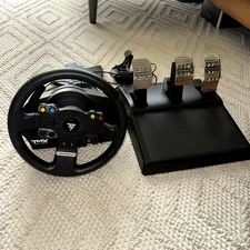 Thrustmaster TMX PRO Force Feedback Racing Wheel with Metal Pedals for Xbox & PC