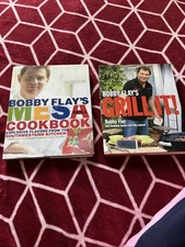 Lot Of 2 Bobby Flay Cookbooks Grill It And Mesa Grill EUC
