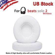 Original Replacement Ear Pads Cushions For Beats By Dre SOLO 2 3 Wireless White