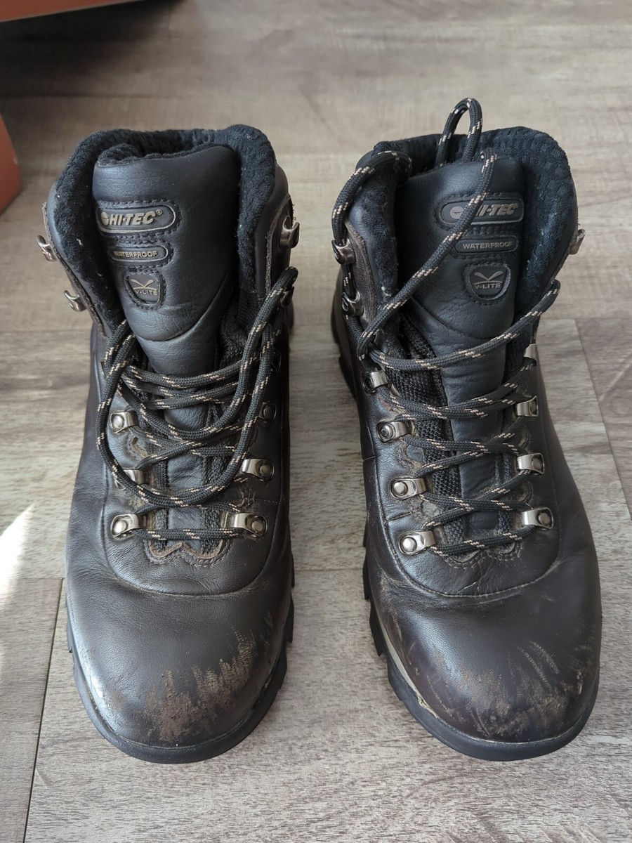 HI-TEC Altitude Ultra Waterproof Vibram Sole Hiking Boots men's