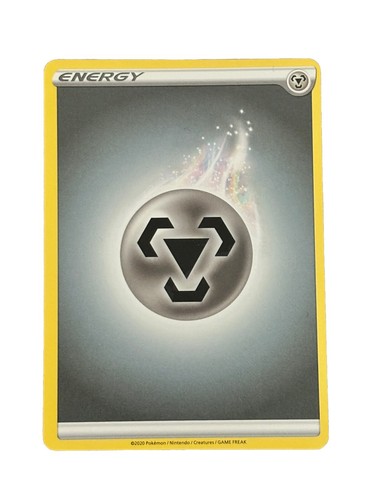 New: 2020 Pokémon TCG Metal Energy Sword & Shield Base Set Common