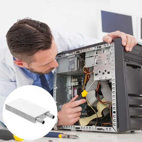 Wasserkühlung Kühler Wasserkühlblock Aus Aluminium CPU-Flüssigkeitskühler