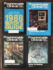 1988 Programmable Controls Magazine - Lot 0f 6
