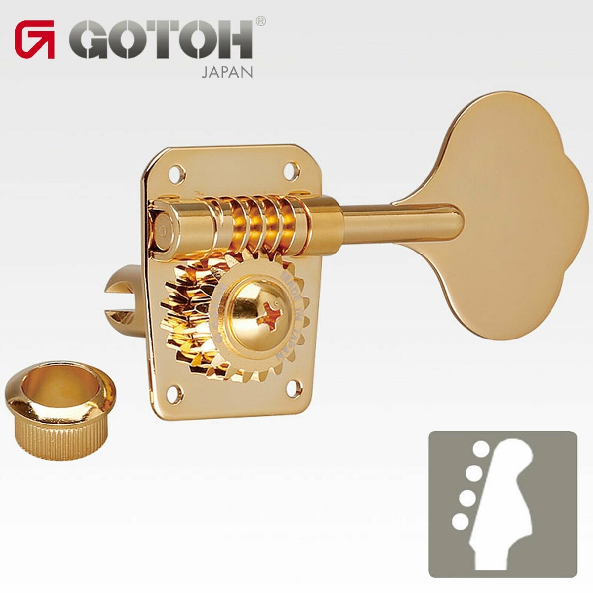 GOTOH GB10-L4/HIP SHOT BT-10 Bass Side 【公式通販】