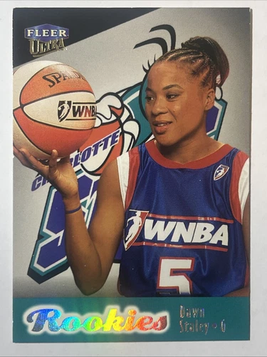 1999 Fleer Ultra WNBA, Dawn Staley Rookie, Card #101, Charlotte Sting