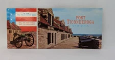 Fort Ticonderoga Postcards New York Color Booklet of 10 Postcards & Miniatures