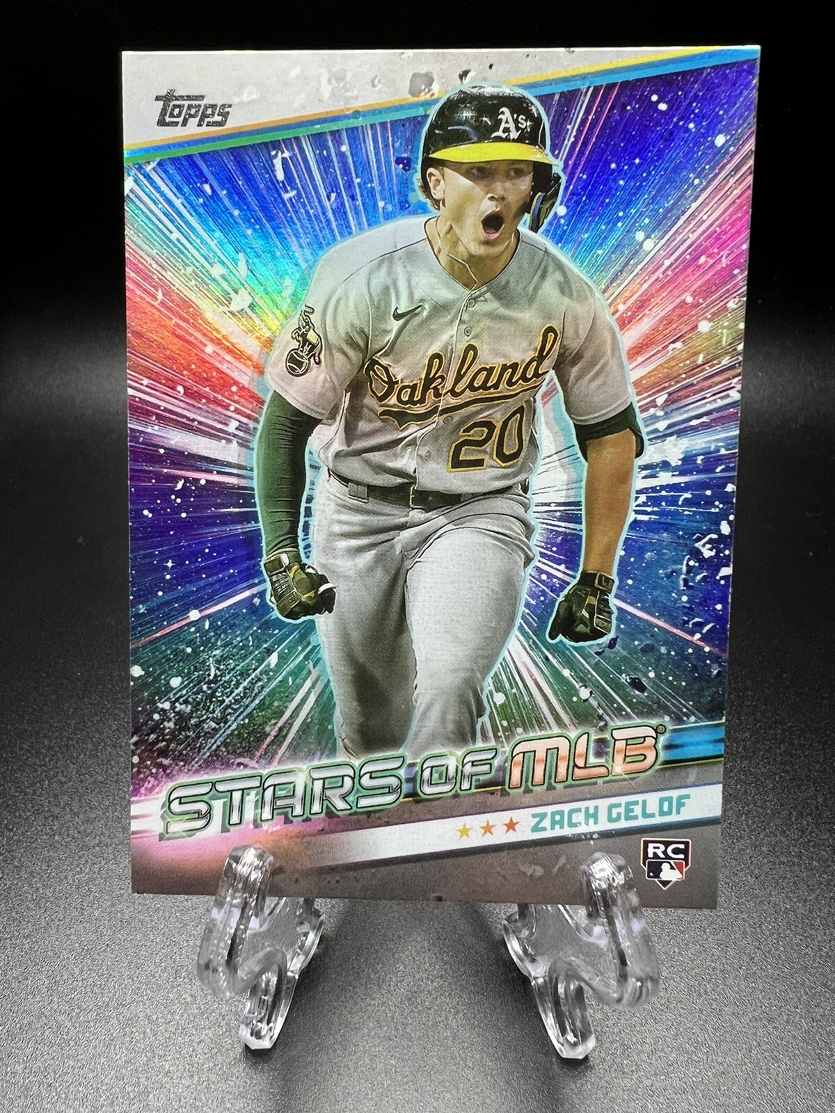 2024 Topps Series 2 - Stars of MLB #SMLB-60 Zack Gelof RC Athletics