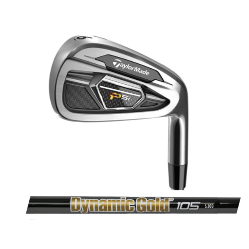 s Irons NEW TaylorMade P770 4-PW Iron Set Flex Stiff Dynamic Gold