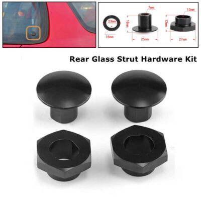 Rear Window Hatch Strut Hardware Kit – For 92-95 Honda Civic Hatchback – POSENG