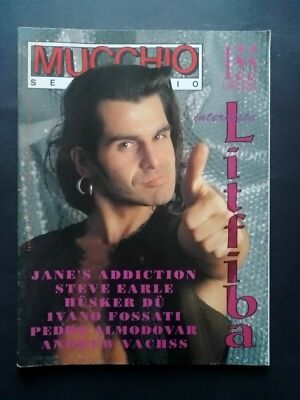 Wilder Haufen 155 12/1990 Litfiba Jane's Addiction Steve Earle Husker Du
