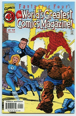 FANTASTIC FOUR THE WORLD S GREATEST COMICS MAGAZINE! 6-BOOK LOT NOS! EST~NM(9.4)
