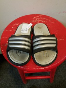 red adidas slides youth