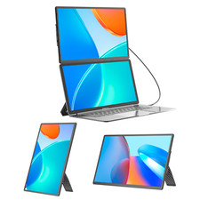 16" Laptop Screen Extender FHD 1200P Portable Monitor For Laptop Plug and Play