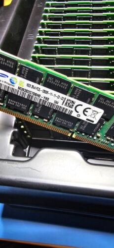 Samsung 16gb PC3L-12800R 2Rx4 ECC Server Memory DDR3 RDIMM M393B2G70BH0-YK0 - Picture 3 of 5