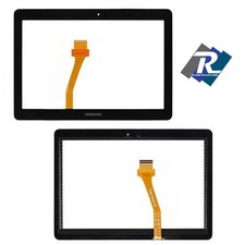 TOUCH SCREEN VETRO SAMSUNG GALAXY NOTE N8000 GT-N8000 NERO BIADESIVO