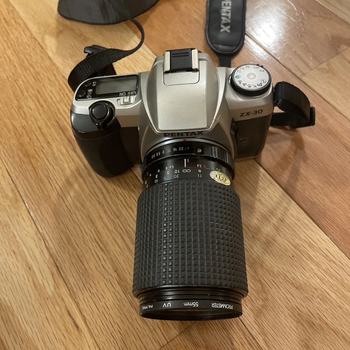 フィルムカメラ mandarin Pentax ZX-30 35mm SLR Camera W/ Tokina 35-135 mm Lens | eBay