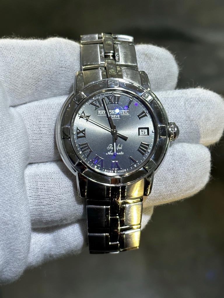 Raymond Weil Parsifal Grey Dial 39mm Men's Watch 2841-ST-00608