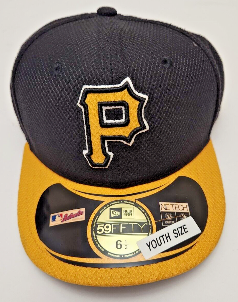 Pittsburgh Pirates MLB New Era 59 Fifty Youth Diamond Fitted Hat
