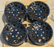 17 Wheels Fits Toyota 4runner Tacoma Fj Gx460 Gx470 17x8 6x139.7 5 Gloss Black