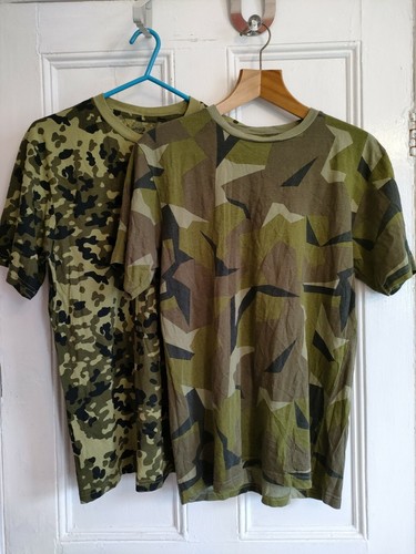 Two Medium Mil-Tec Cotton T-Shirts 