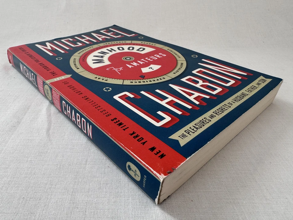 Manhood for Amateurs Michael Chabon 2009 Softcover Book Uncorrected Proof Rare - Image 2 of 4