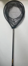 NEW FRABILL 18 X 24 TEARDROP 36" FIXED HANDLE FISHING LANDING NET WITH GRIP