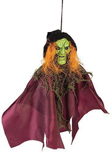 12 Inch Hanging Witch Halloween Prop Decoration New 12 Pack - Picture 1 of 2