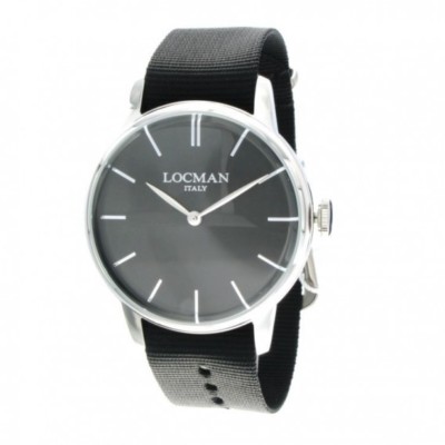 LOCMAN VINTAGE 1960 DOLCE VITA OROLOGIO UOMO CINTURINO NYLON NATO NERO  WATCH | eBay