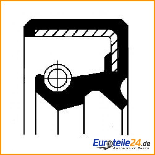 Wellendichtring, Verteilergetriebe CORTECO 19027778B - Bild 1 von 1