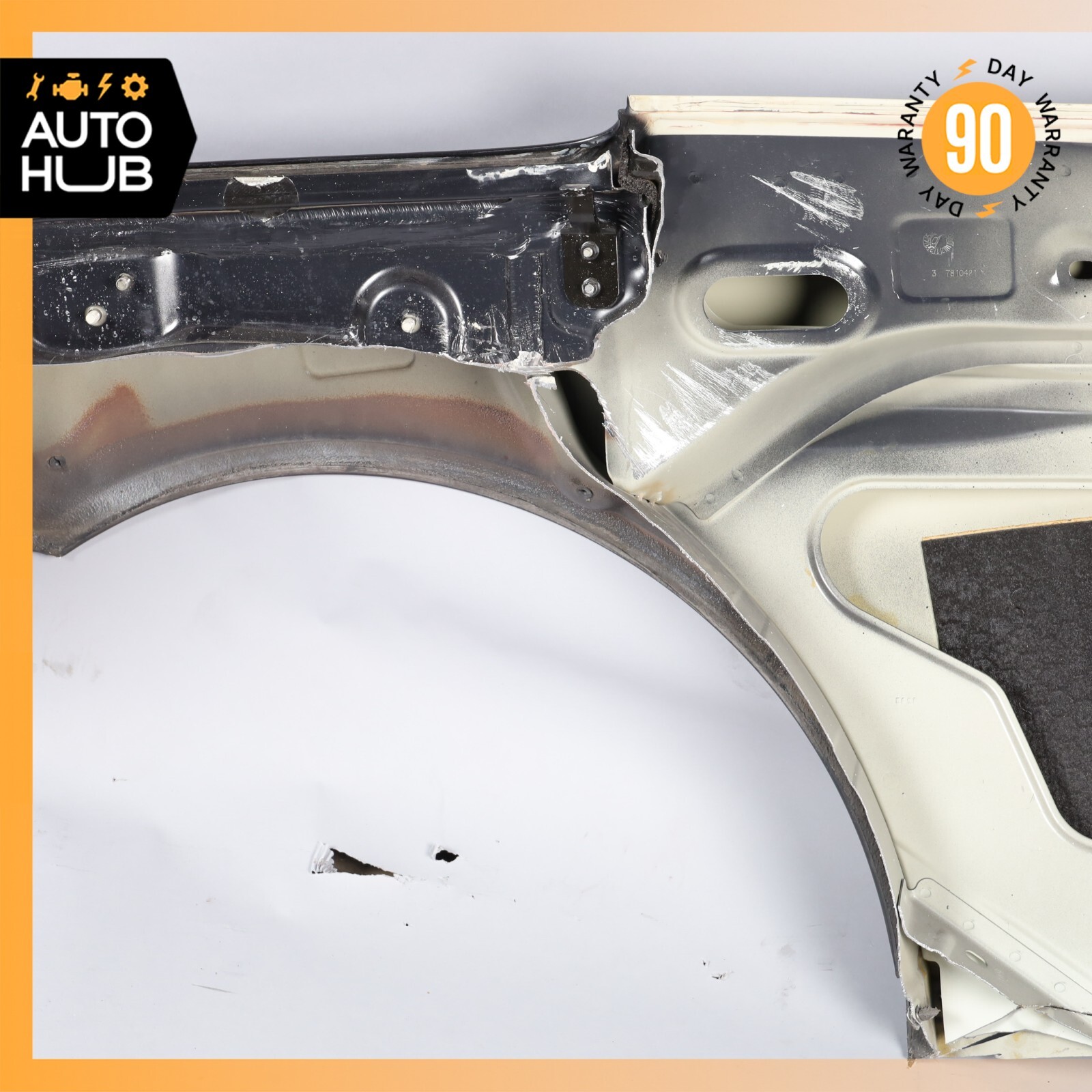 07-11 Bentley Continental GTC Rear Left Side Quarter Panel Cut OEM 59k