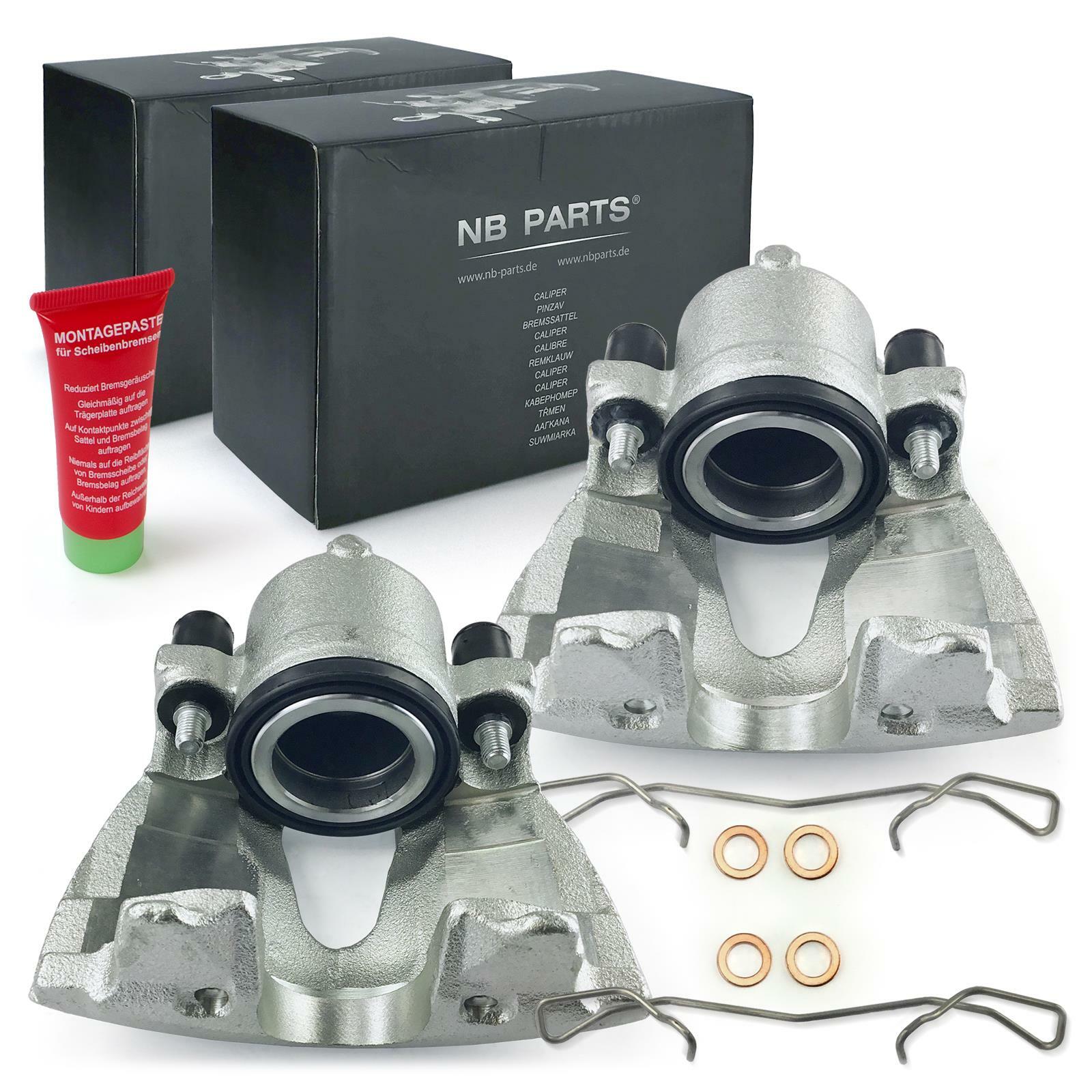 Front Brake Calipers Set for Opel Calibra A Vectra B CC Saab 900 II 9-3 9-5 YS3E