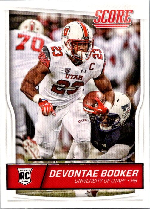 2016 Score #346 Devontae Booker Scorecard NearMint/Mint