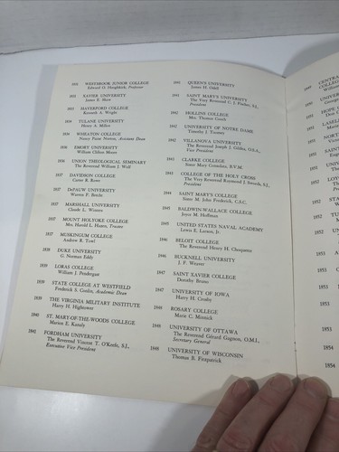 1963 Boston College Centennial Celebration Program Chestnut Hill 1863-1963 - Picture 9 of 13
