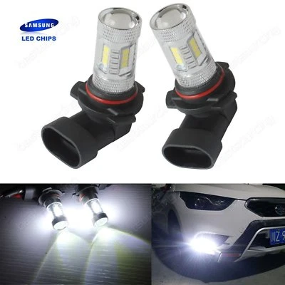 2X Blanc 9006 HB4 15 SMD LED Feu de brouillard DRL Lampe Ampoule Lumière - Photo 1/4