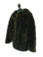 Vintage Faux Fur Coat Size 14