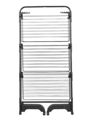 4006501816917 Stehtrockner Comfort Tower 420 Schwarz Leifheit LEIFHEIT