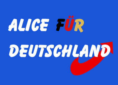 25x Aufkleber Alice für Deutschland Sticker #2 AFD - Premium Qualität -