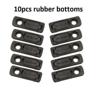 10pcs Rubber Seal Oil Saver Bottom Gasket Anti Volatile, Evaporation
