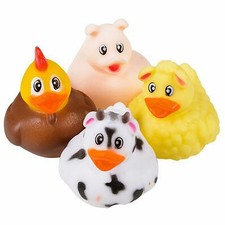 farm animal rubber ducks