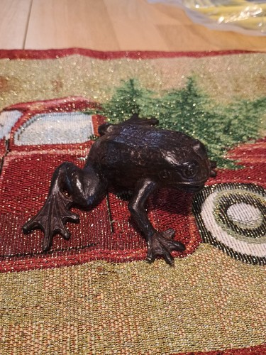 Gusseisen Frosch/Kröte, Gartendeko - Bild 5 von 11