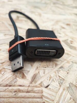 Original HP DisplayPort DVI SL Adapter zu DVI-D Dual Link 752660-001 ,753744-001
