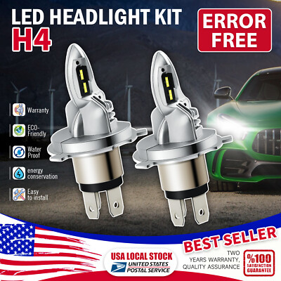 9003 H4 LED Headlight Bulbs Lamp 90W 16000LM White Hi-Low Beam For Mini Cooper