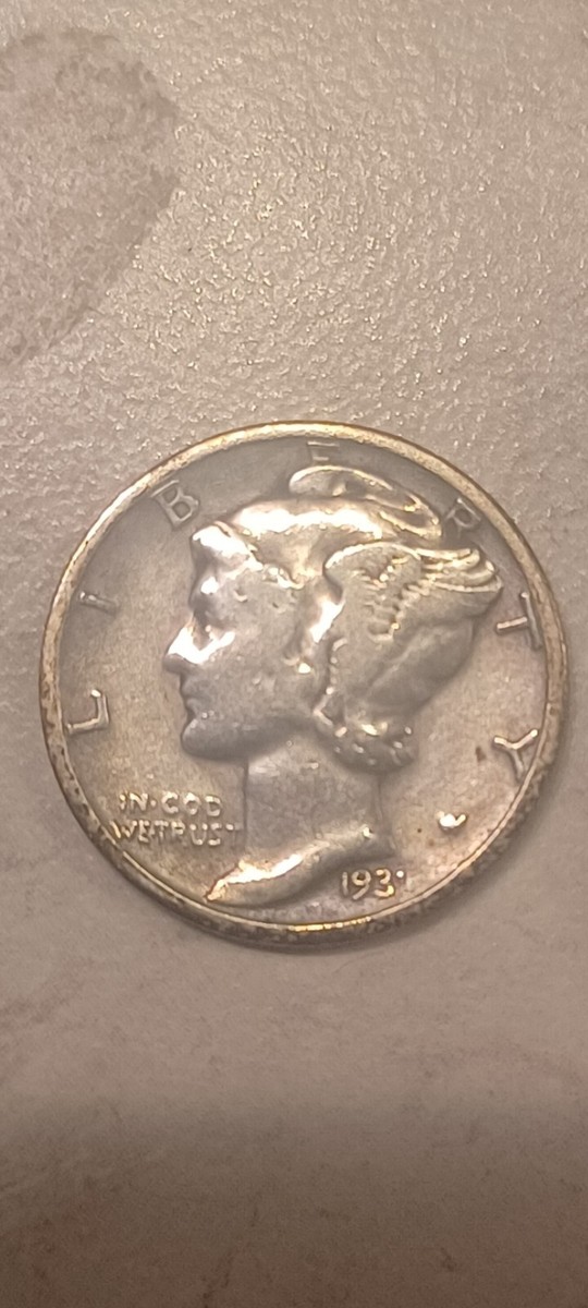 1931-S Mercury Dime The 1 On 1931 Is Missing & G For GOD IS A C | eBay